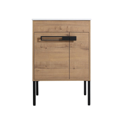 24 Inch Freestanding Bathroom Vanity or Floating is Optional Conversion.24*18 - 00324IMO - 1(KD - Packing) - Only Includes Vanity, Excluding Sink - 1st Choice Furniture Direct