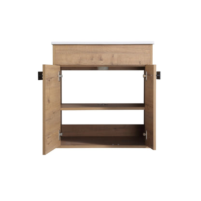 24 Inch Freestanding Bathroom Vanity or Floating is Optional Conversion.24*18 - 00324IMO - 1(KD - Packing) - Only Includes Vanity, Excluding Sink - 1st Choice Furniture Direct