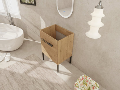 24 Inch Freestanding Bathroom Vanity or Floating is Optional Conversion.24*18 - 00324IMO - 1(KD - Packing) - Only Includes Vanity, Excluding Sink - 1st Choice Furniture Direct