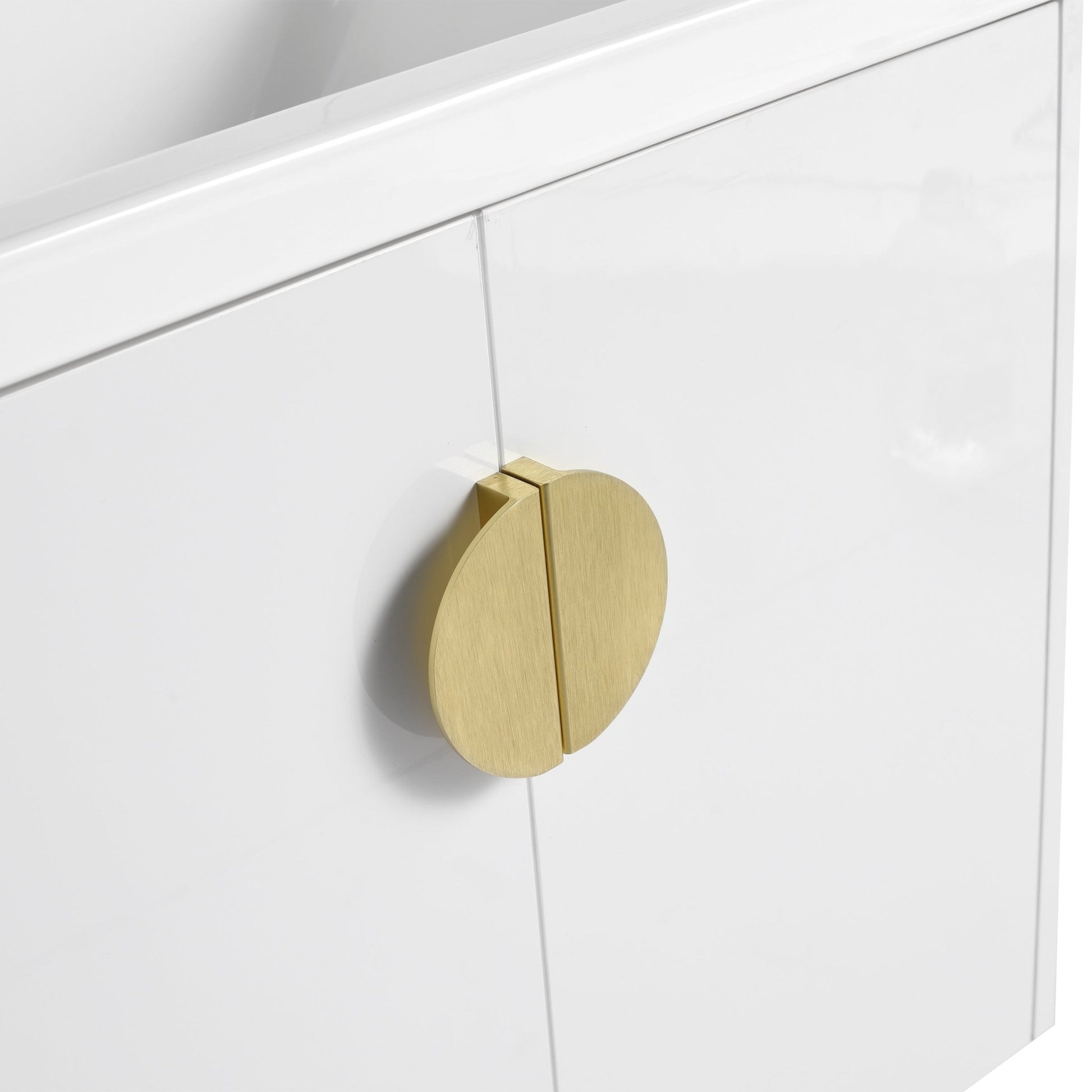 24 Inch Soft Close Doors Bathroom Vanity With Sink, For Small Bathroom (KD - Packing) - 1st Choice Furniture Direct