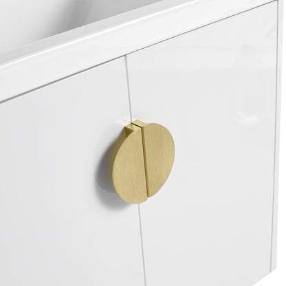 24 Inch Soft Close Doors Bathroom Vanity With Sink, For Small Bathroom (KD - Packing) - 1st Choice Furniture Direct