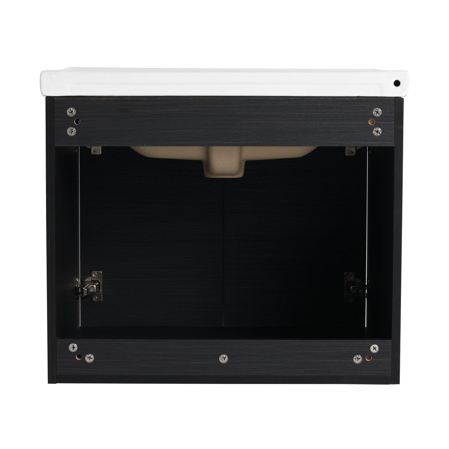 24 Inch Soft Close Doors Bathroom Vanity With Sink, For Small Bathroom,(KD - Packing) - 1st Choice Furniture Direct