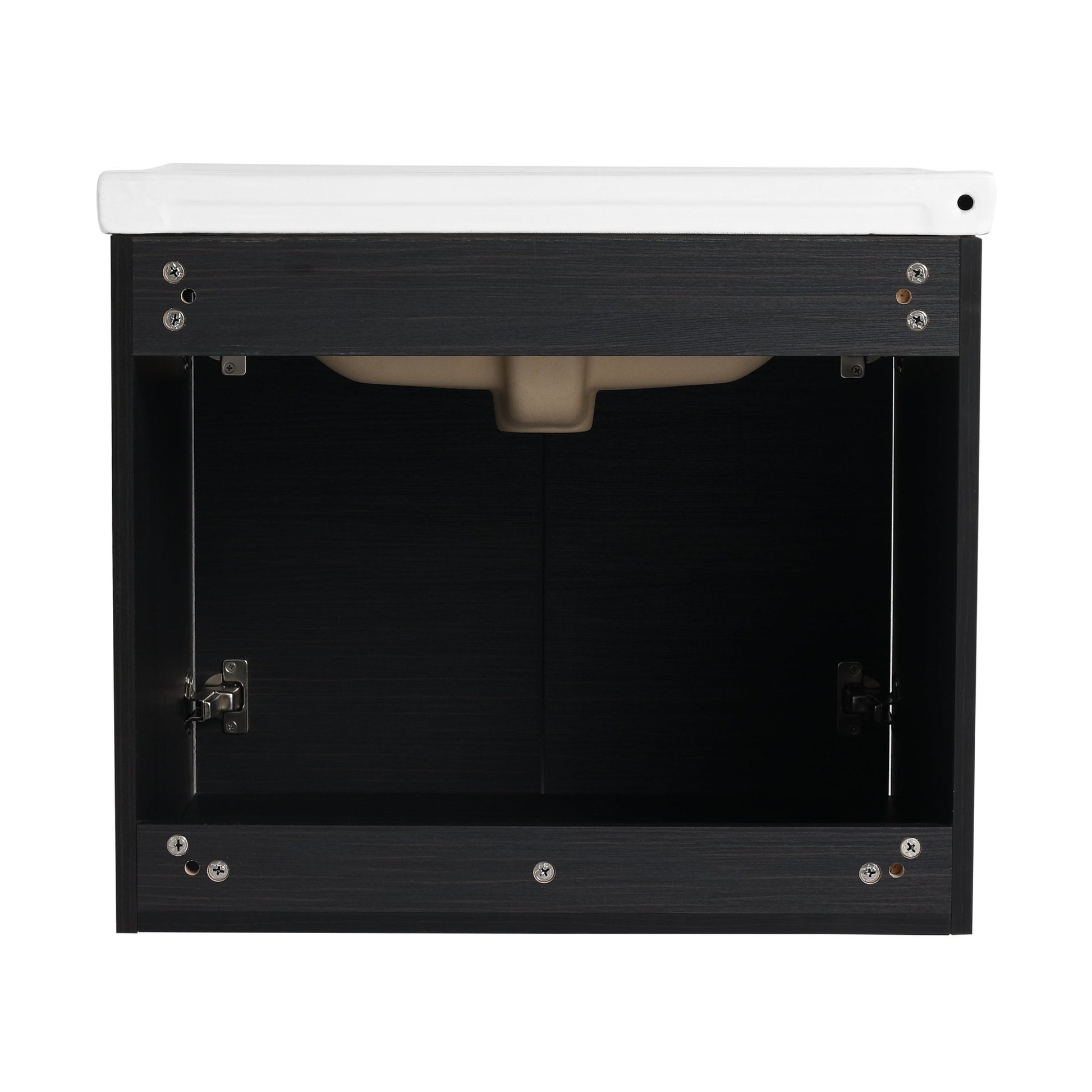 24 Inch Soft Close Doors Bathroom Vanity With Sink, For Small Bathroom,(KD - Packing) - 1st Choice Furniture Direct