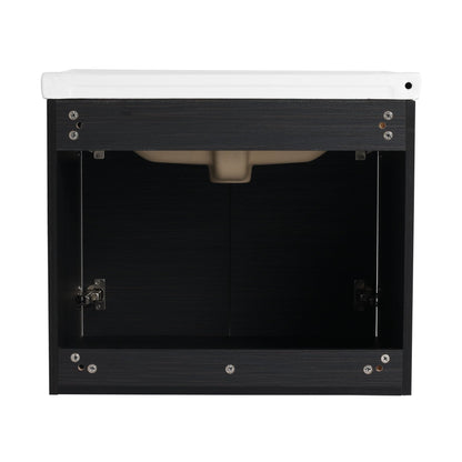 24 Inch Soft Close Doors Bathroom Vanity With Sink, For Small Bathroom,(KD - Packing) - 1st Choice Furniture Direct