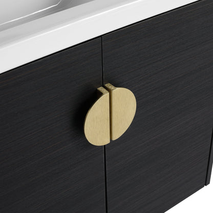 24 Inch Soft Close Doors Bathroom Vanity With Sink, For Small Bathroom,(KD - Packing) - 1st Choice Furniture Direct