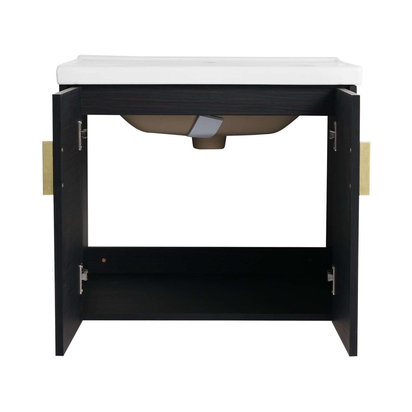 24 Inch Soft Close Doors Bathroom Vanity With Sink, For Small Bathroom,(KD - Packing) - 1st Choice Furniture Direct