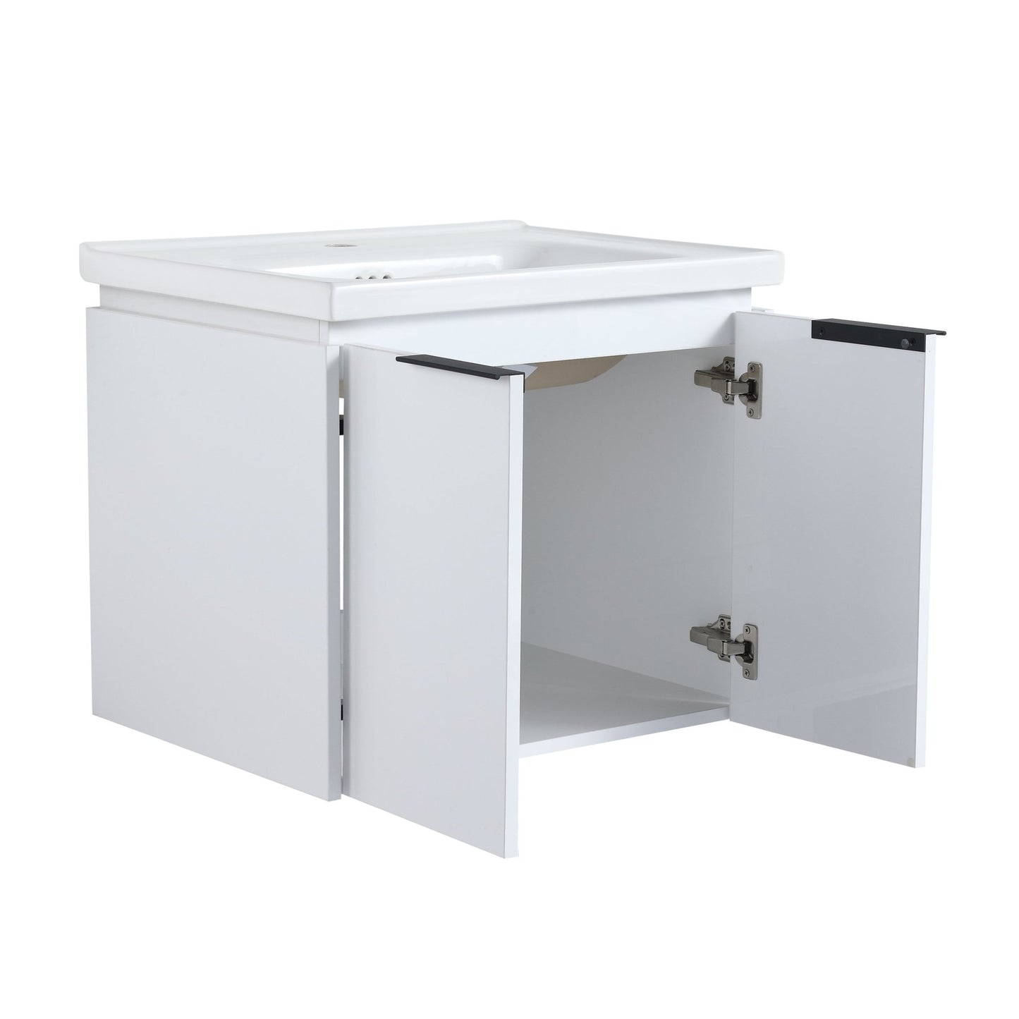 24 Inch Soft Close Doors Bathroom Vanity With Sink, Suitable For Small Bathroom - 1st Choice Furniture Direct
