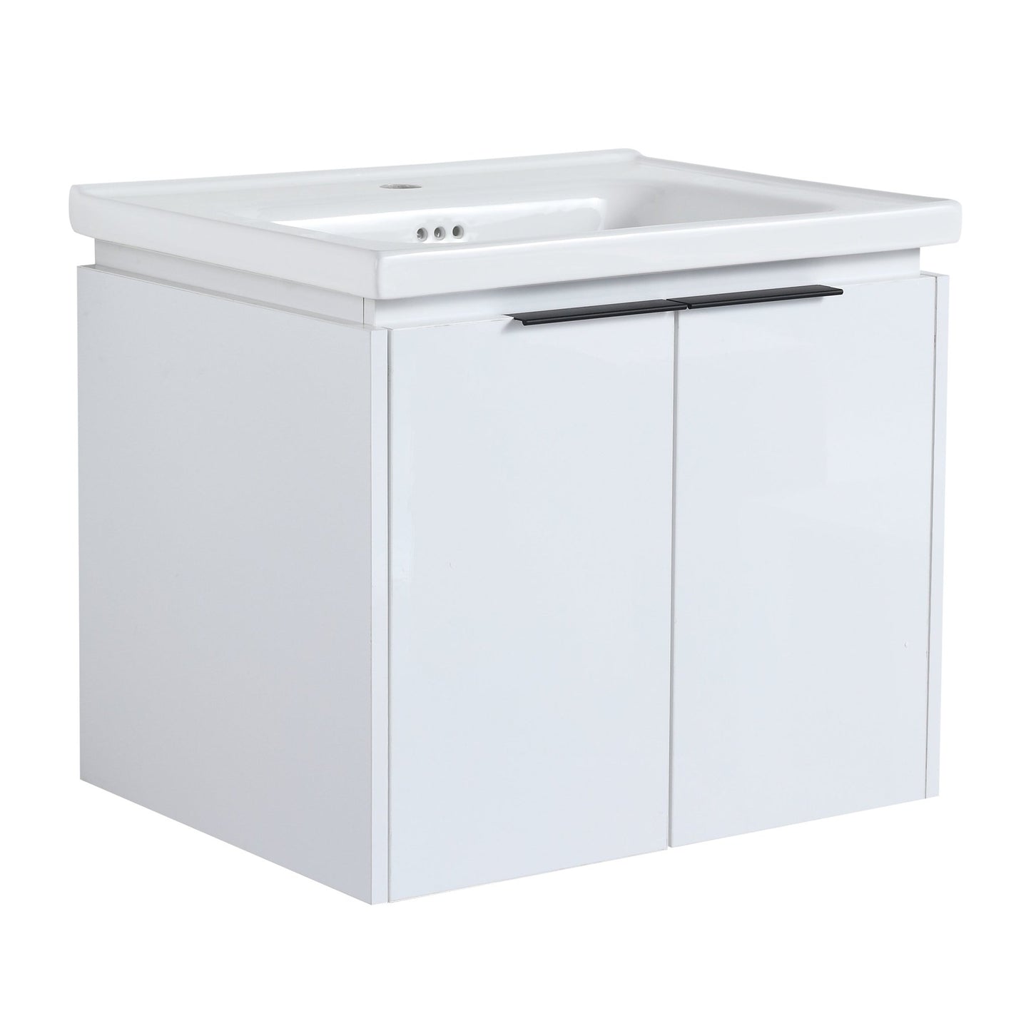 24 Inch Soft Close Doors Bathroom Vanity With Sink, Suitable For Small Bathroom - 1st Choice Furniture Direct