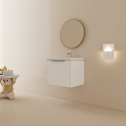 24 Inch Soft Close Doors Bathroom Vanity With Sink, Suitable For Small Bathroom - 1st Choice Furniture Direct