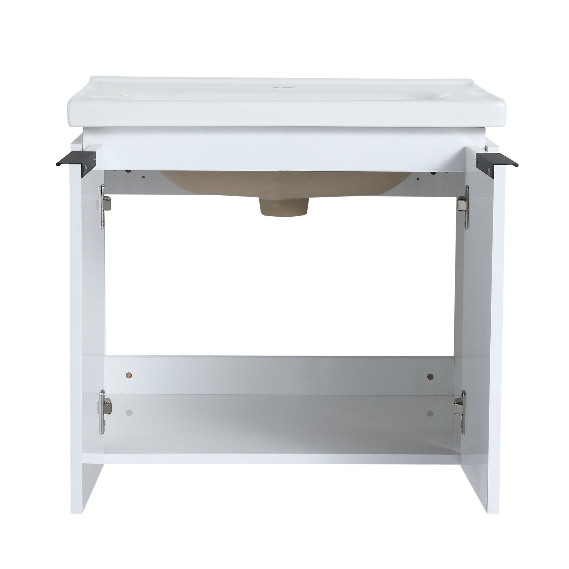 24 Inch Soft Close Doors Bathroom Vanity With Sink, Suitable For Small Bathroom - 1st Choice Furniture Direct