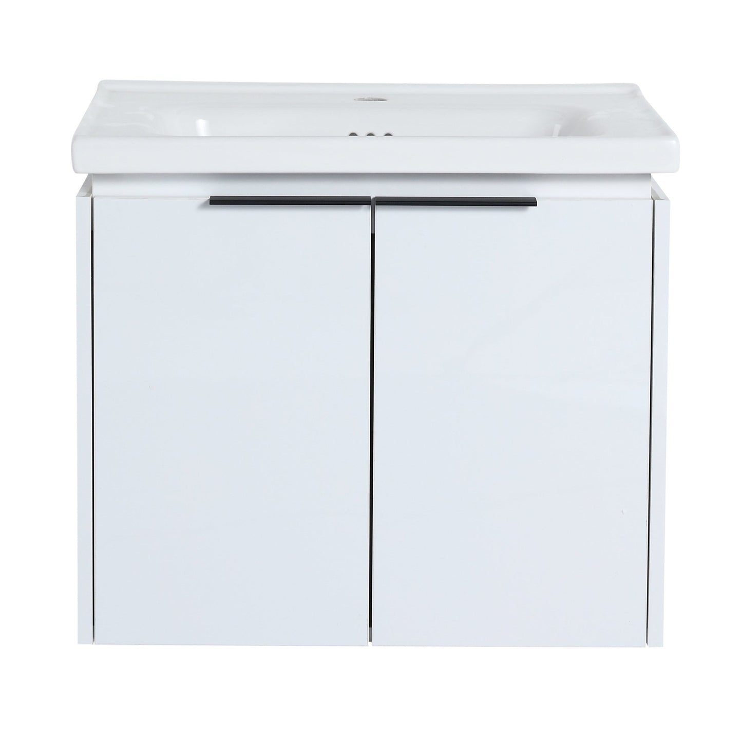 24 Inch Soft Close Doors Bathroom Vanity With Sink, Suitable For Small Bathroom - 1st Choice Furniture Direct