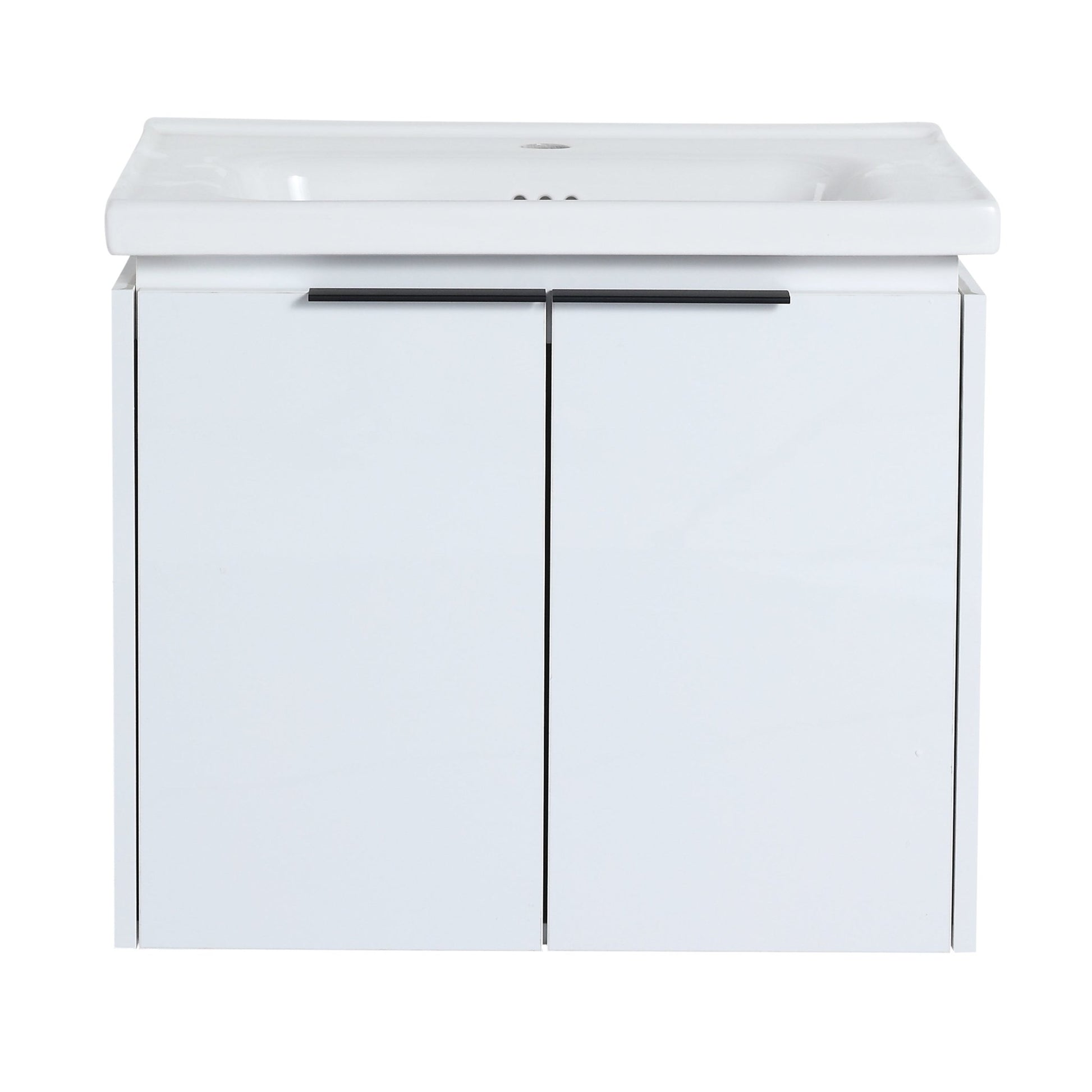 24 Inch Soft Close Doors Bathroom Vanity With Sink, Suitable For Small Bathroom - 1st Choice Furniture Direct