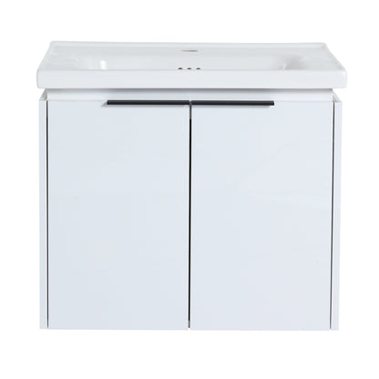 24 Inch Soft Close Doors Bathroom Vanity With Sink, Suitable For Small Bathroom - 1st Choice Furniture Direct