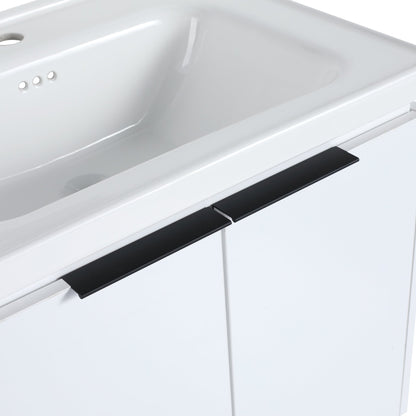 24 Inch Soft Close Doors Bathroom Vanity With Sink, Suitable For Small Bathroom - 1st Choice Furniture Direct