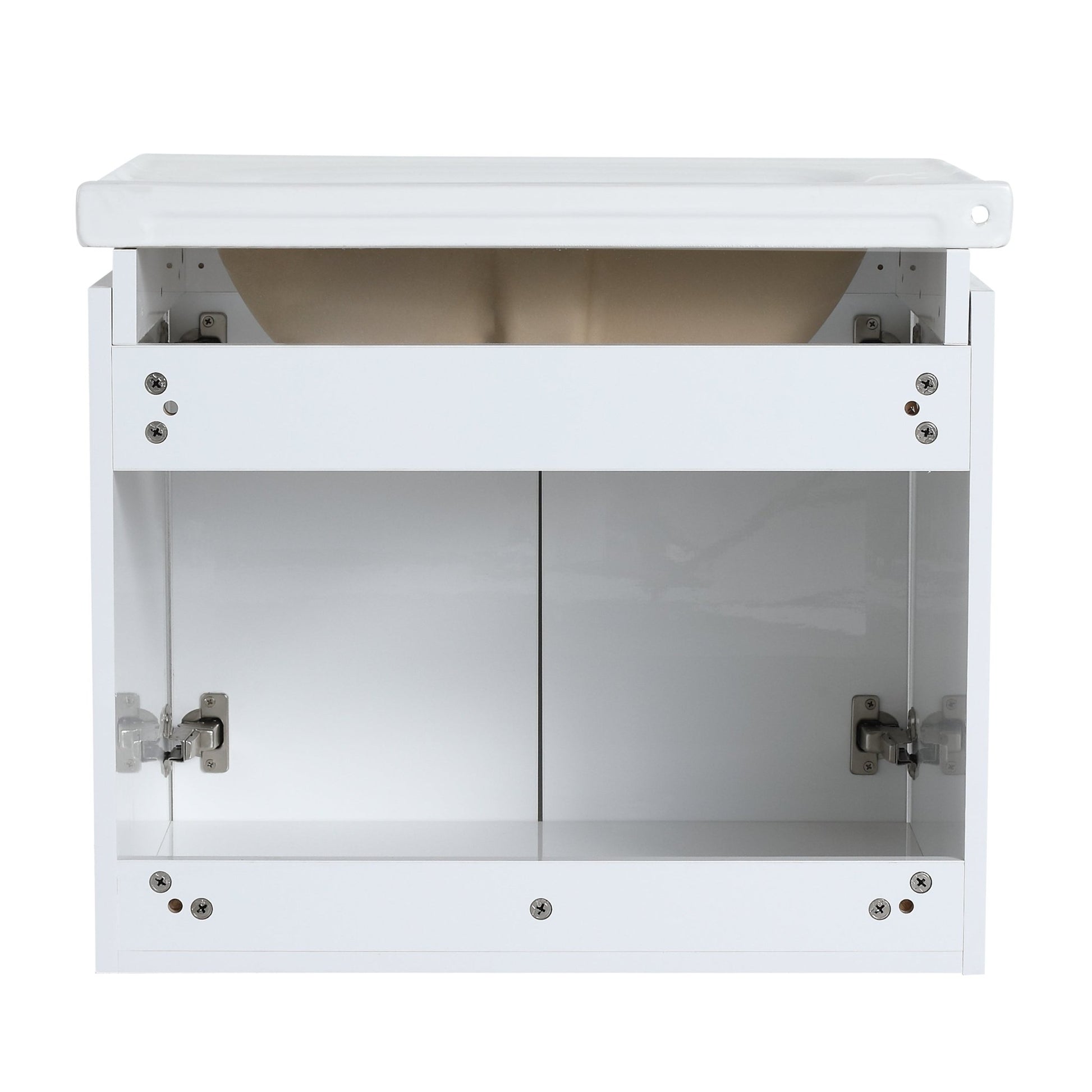 24 Inch Soft Close Doors Bathroom Vanity With Sink, Suitable For Small Bathroom - 1st Choice Furniture Direct