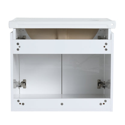 24 Inch Soft Close Doors Bathroom Vanity With Sink, Suitable For Small Bathroom - 1st Choice Furniture Direct