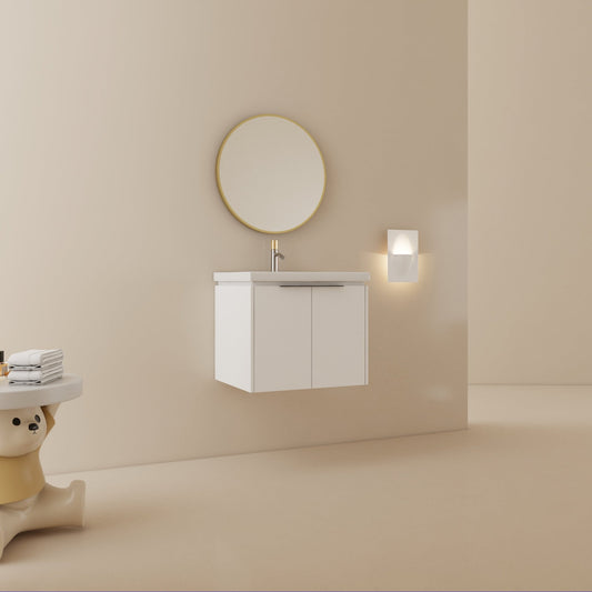 24 Inch Soft Close Doors Bathroom Vanity With Sink, Suitable For Small Bathroom - 1st Choice Furniture Direct