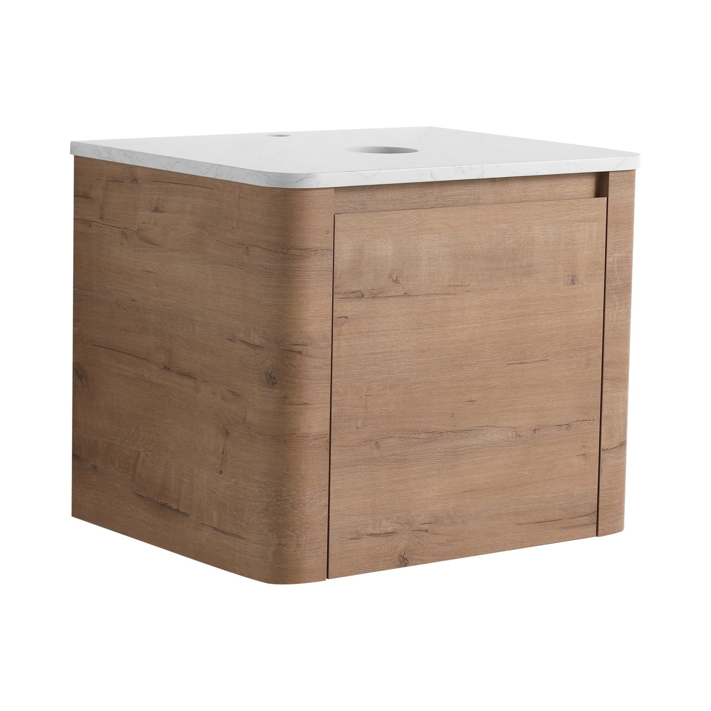 24'' Wall - Mounted Bathroom Vanity & 1 - Soft - Close Door, KD - Packing, Plywood (Vanity Only, Excluding Sink) - 1st Choice Furniture Direct