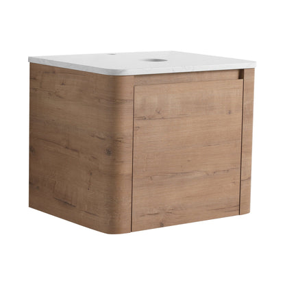 24'' Wall - Mounted Bathroom Vanity & 1 - Soft - Close Door, KD - Packing, Plywood (Vanity Only, Excluding Sink) - 1st Choice Furniture Direct