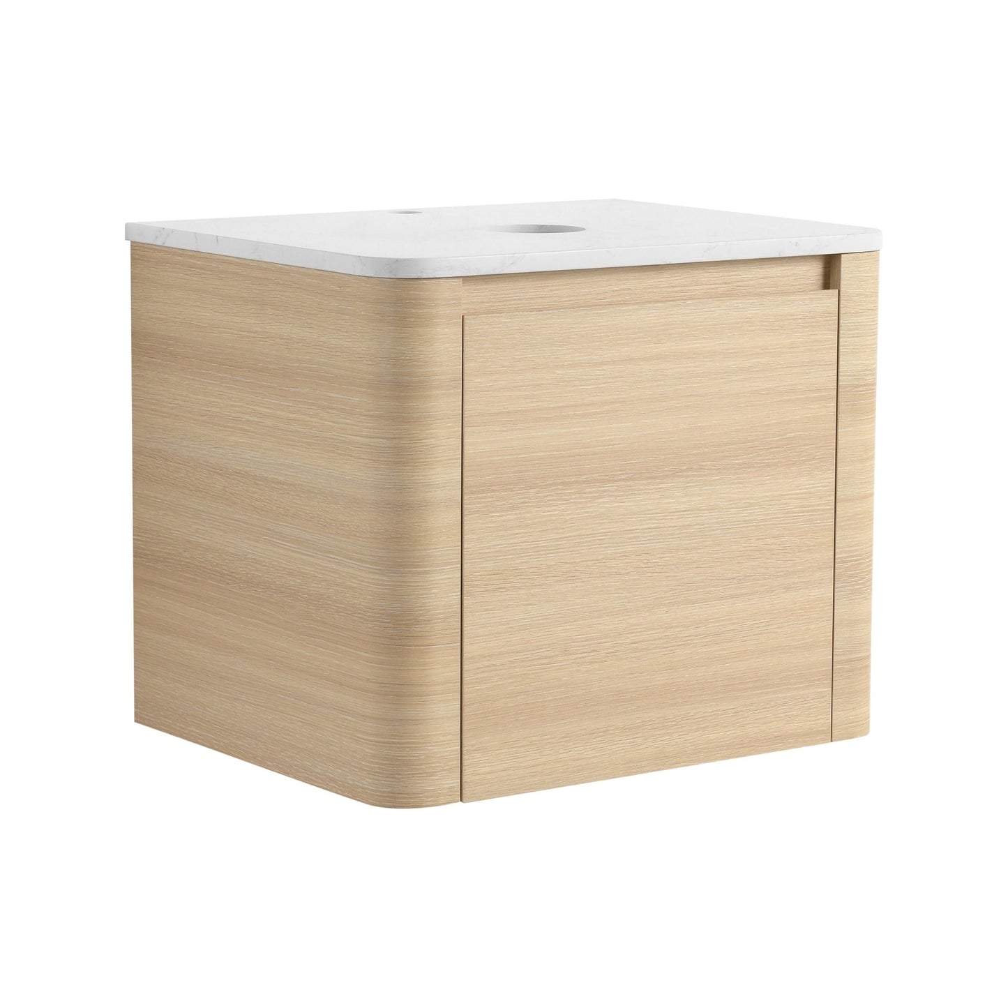 24'' Wall - Mounted Bathroom Vanity & 1 - Soft - Close Door, KD - Packing, Plywood (Vanity Only, Excluding Sink) - 1st Choice Furniture Direct