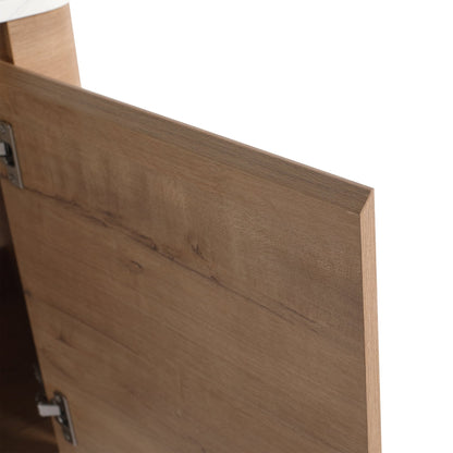 24'' Wall - Mounted Bathroom Vanity & 1 - Soft - Close Door, KD - Packing, Plywood (Vanity Only, Excluding Sink) - 1st Choice Furniture Direct