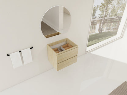 24' Wall - Mounted Bathroom Vanity (Only the Cabinet Body) - BVB01924LTO - 2 - 1st Choice Furniture Direct