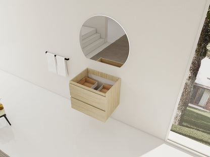24' Wall - Mounted Bathroom Vanity (Only the Cabinet Body) - BVB01924LTO - 2 - 1st Choice Furniture Direct