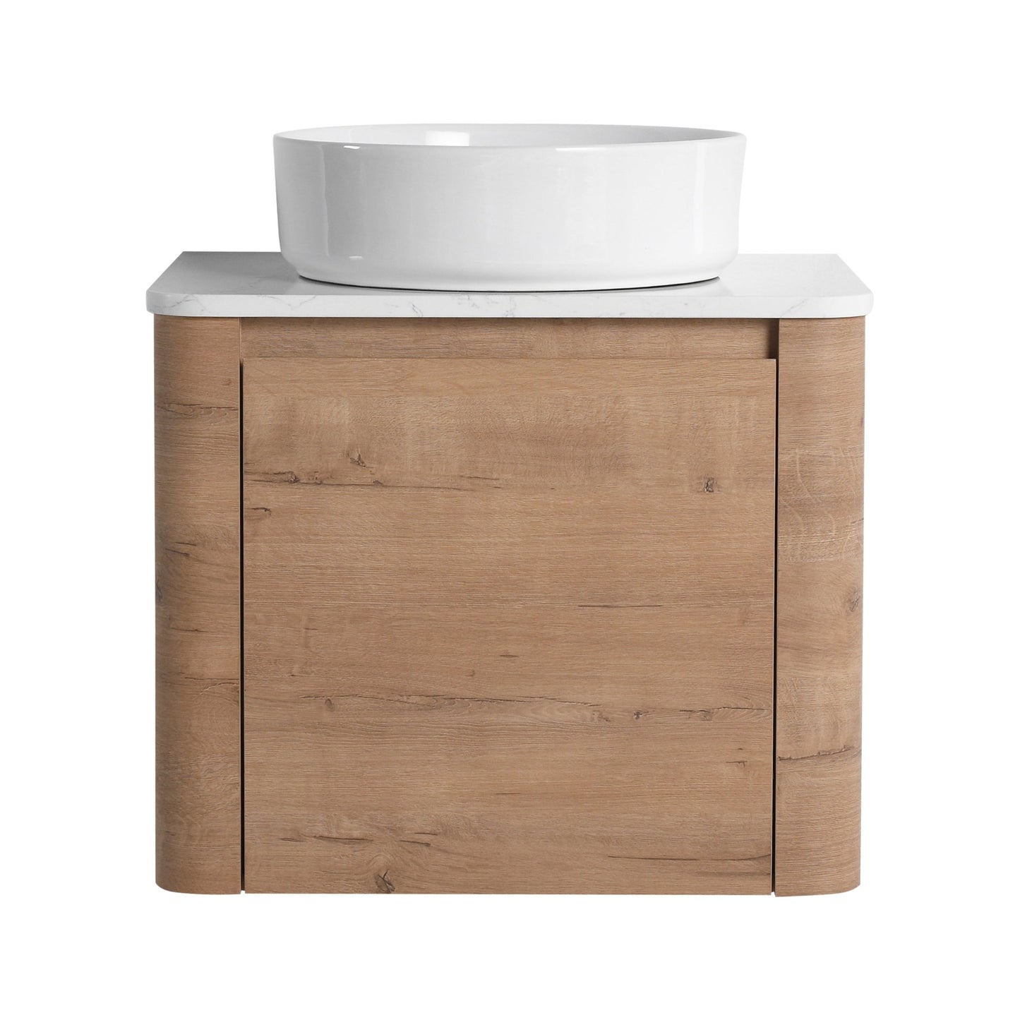 24'' Wall - Mounted Bathroom Vanity With Ceramic Art Sink & 1 - Soft - Close Door, KD - Packing, Plywood - 1st Choice Furniture Direct