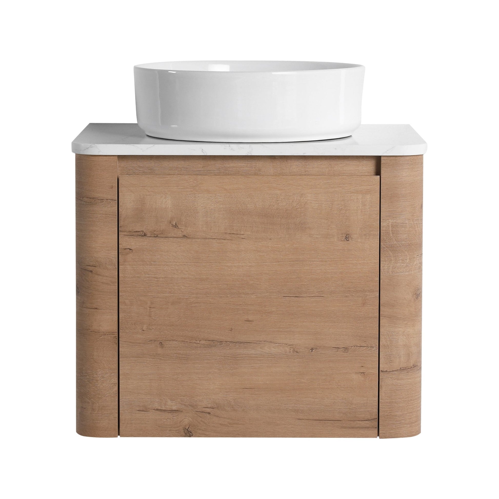 24'' Wall - Mounted Bathroom Vanity With Ceramic Art Sink & 1 - Soft - Close Door, KD - Packing, Plywood - 1st Choice Furniture Direct