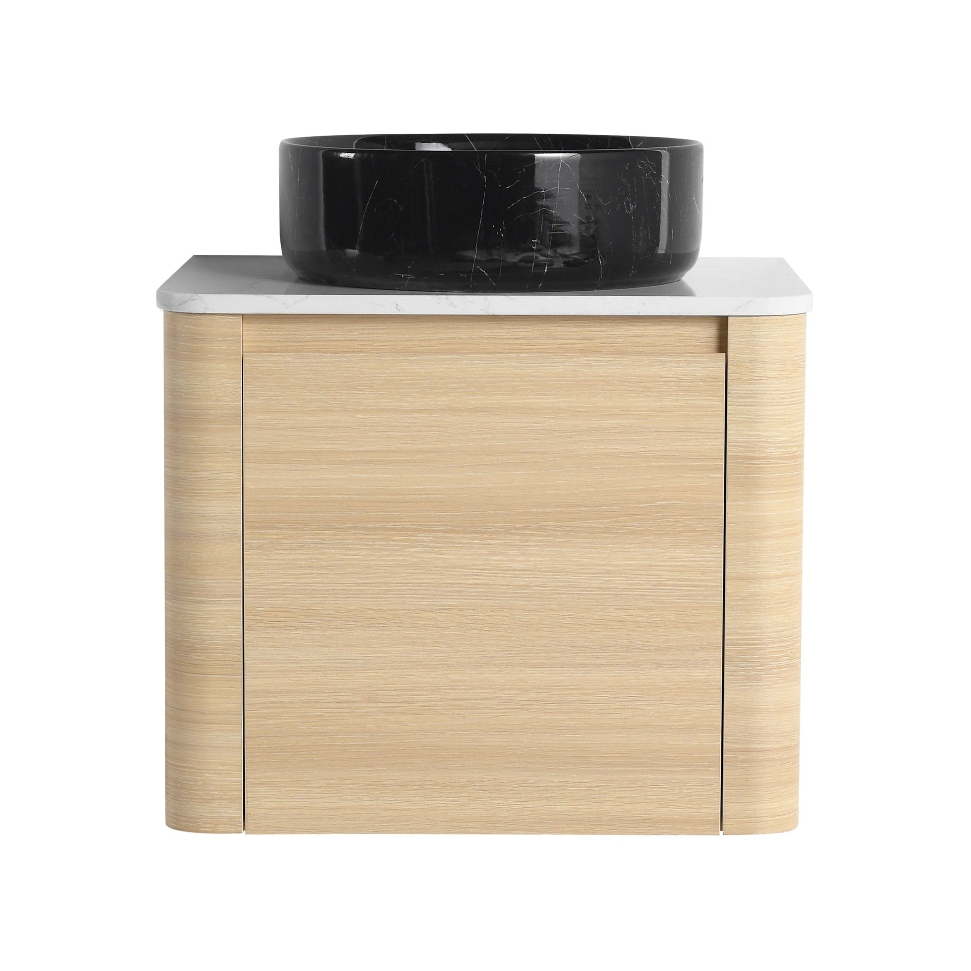 24'' Wall - Mounted Bathroom Vanity With Ceramic Art Sink & 1 - Soft - Close Door, KD - Packing, Plywood - 1st Choice Furniture Direct