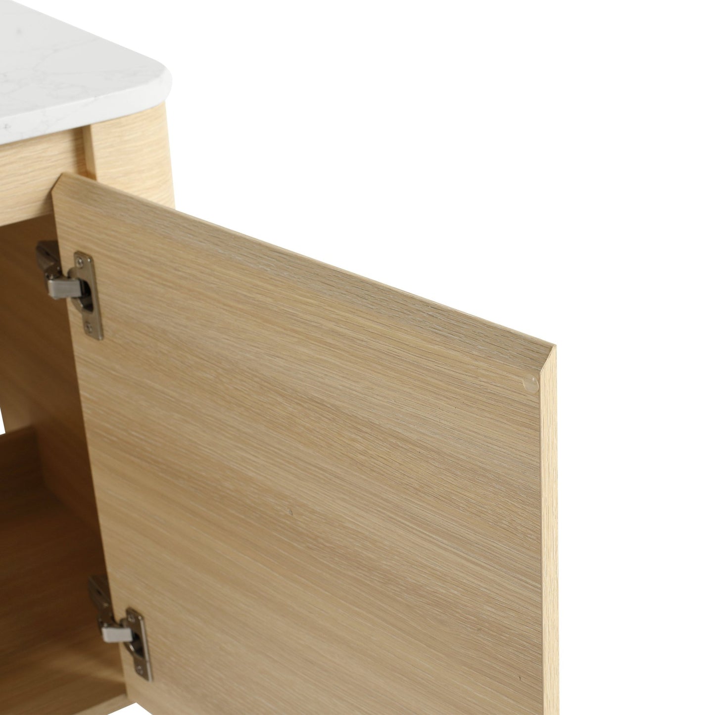 24'' Wall - Mounted Bathroom Vanity With Ceramic Art Sink & 1 - Soft - Close Door, KD - Packing, Plywood - 1st Choice Furniture Direct