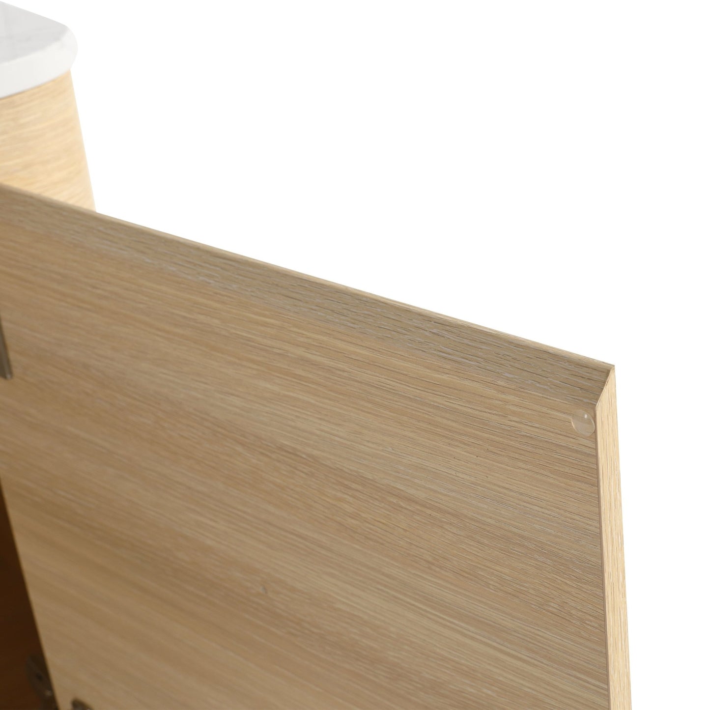 24'' Wall - Mounted Bathroom Vanity With Ceramic Art Sink & 1 - Soft - Close Door, KD - Packing, Plywood - 1st Choice Furniture Direct