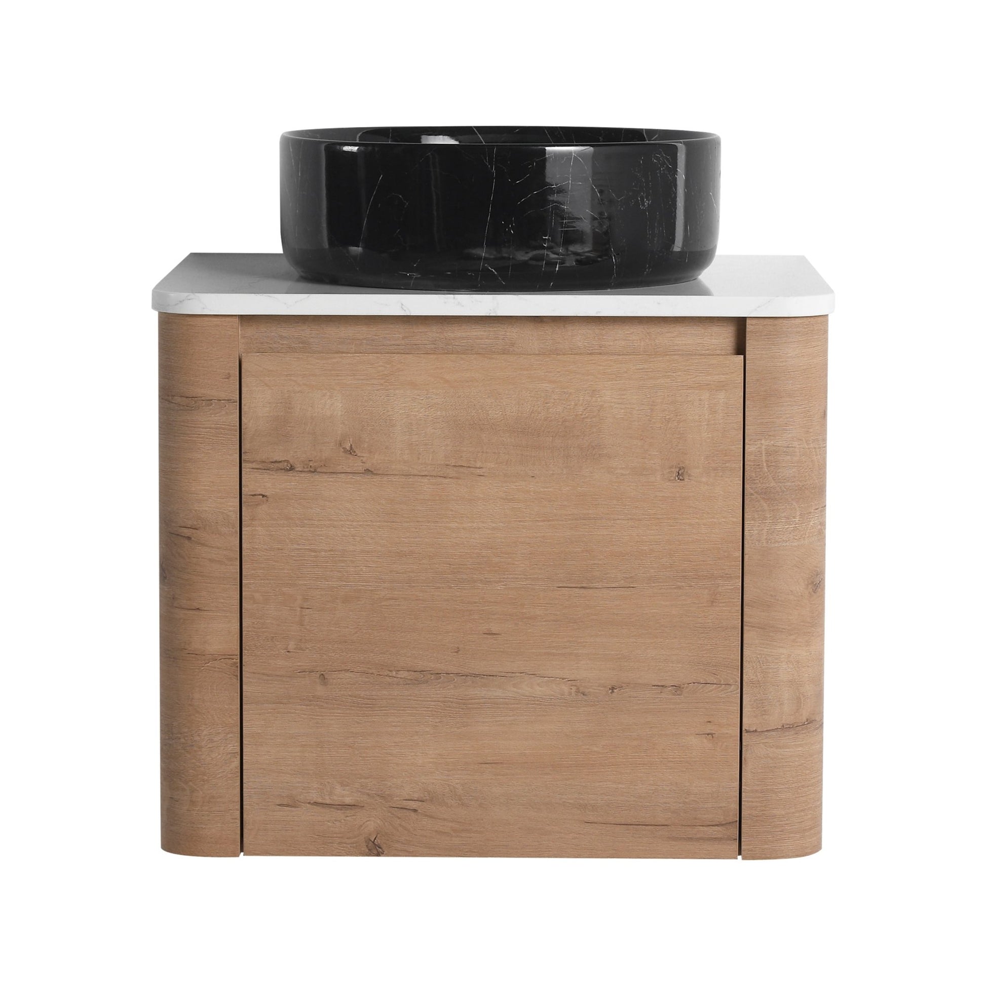 24'' Wall - Mounted Bathroom Vanity With Ceramic Art Sink & 1 - Soft - Close Door, KD - Packing, Plywood - 1st Choice Furniture Direct