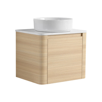 24'' Wall - Mounted Bathroom Vanity With Ceramic Art Sink & 1 - Soft - Close Door, KD - Packing, Plywood - 1st Choice Furniture Direct