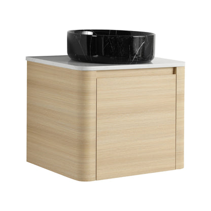 24'' Wall - Mounted Bathroom Vanity With Ceramic Art Sink & 1 - Soft - Close Door, KD - Packing, Plywood - 1st Choice Furniture Direct