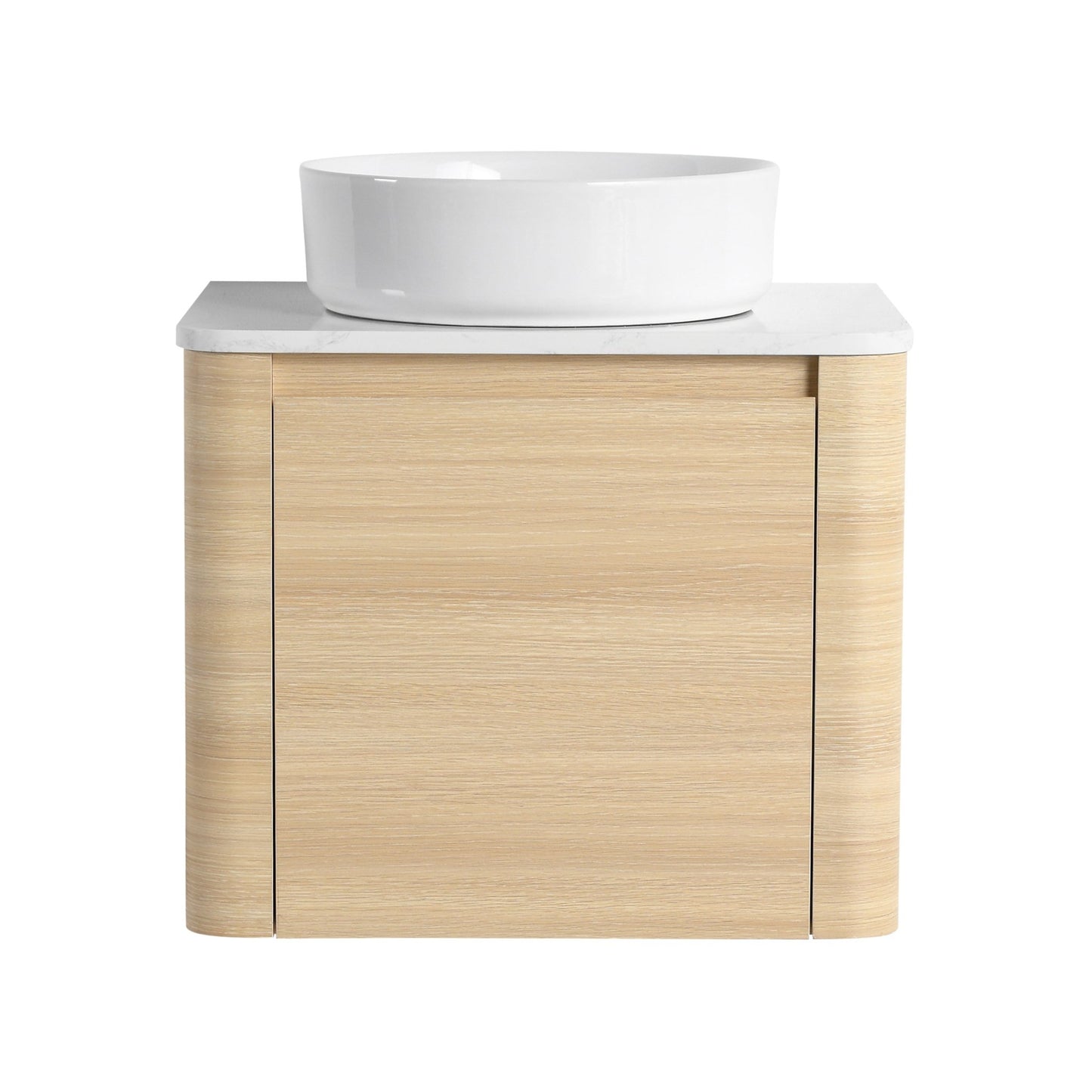 24'' Wall - Mounted Bathroom Vanity With Ceramic Art Sink & 1 - Soft - Close Door, KD - Packing, Plywood - 1st Choice Furniture Direct