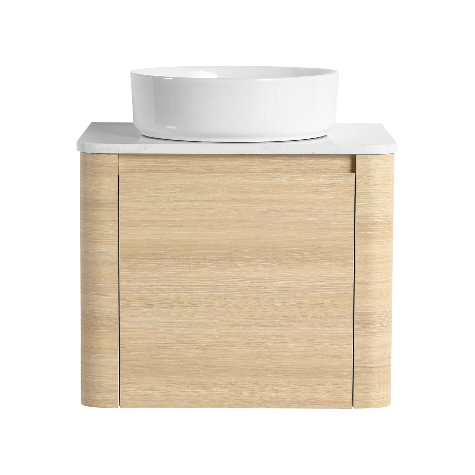 24'' Wall - Mounted Bathroom Vanity With Ceramic Art Sink & 1 - Soft - Close Door, KD - Packing, Plywood - 1st Choice Furniture Direct