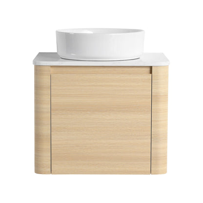 24'' Wall - Mounted Bathroom Vanity With Ceramic Art Sink & 1 - Soft - Close Door, KD - Packing, Plywood - 1st Choice Furniture Direct