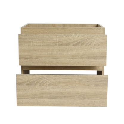 24' Wall - Mounted Bathroom Vanity With Ceramic Sink, 2 - Soft Close Drawers, KD - Package - 1st Choice Furniture Direct