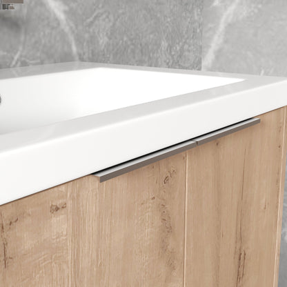 24' Wall - Mounted Bathroom Vanity With Sink and Side Cabinet, Soft Close Doors,00112IMO - 00624IMO Combination Cabinet(KD - Packing) - 1st Choice Furniture Direct