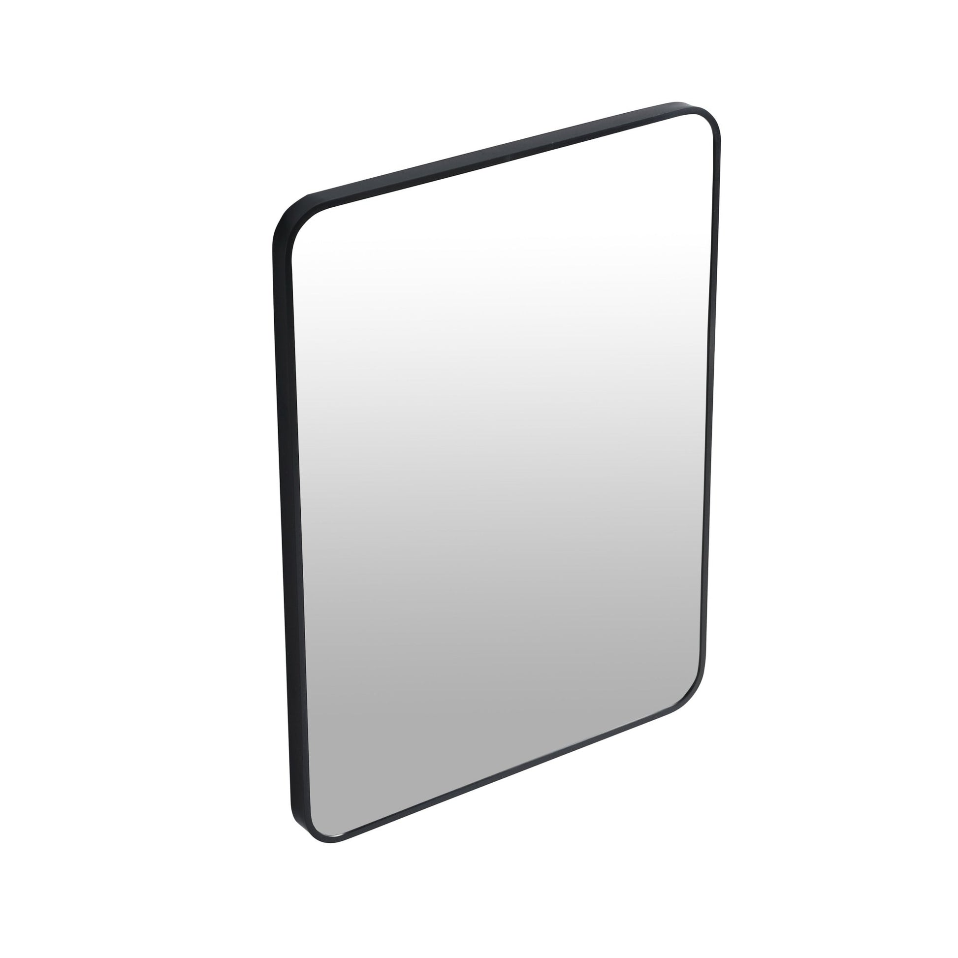 24 x 32 Inch Bathroom Mirror Black Aluminum Frame - 1st Choice Furniture Direct