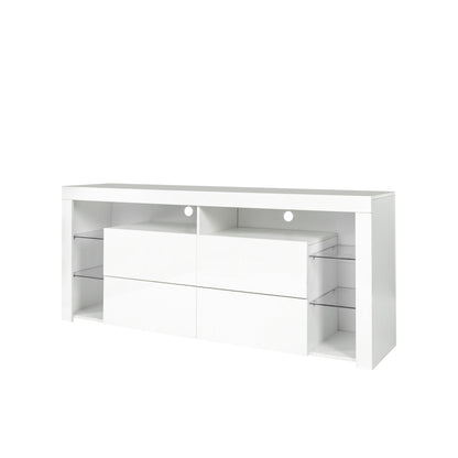 1st Choice White Modern contracted LED TV Cabinet with Storage