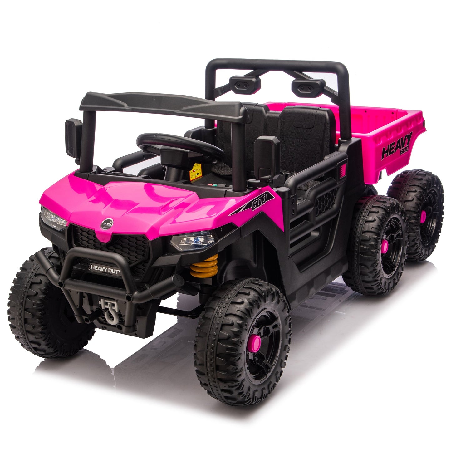24V 440W Kids Ride On Six - wheel Electric Dump Truck W/ PC 2.4G, 4WD,Upgraded anti - collision bar,Six - wheel Suspension, Bluetooth &with Music and Storie,Speeds 1.86 - 3.41 MPH for Kids Aged 3 - 5 - 1st Choice Furniture Direct