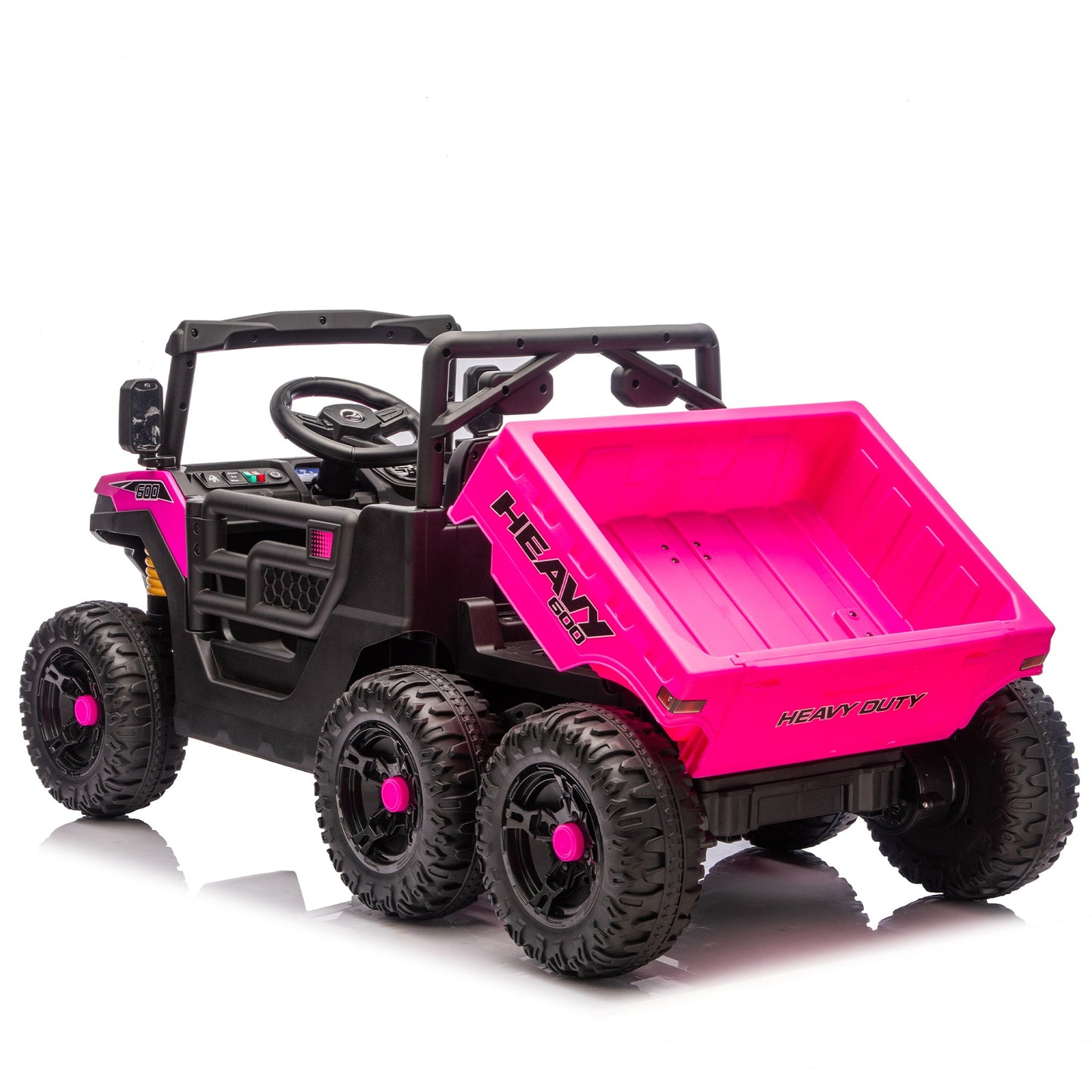 24V 440W Kids Ride On Six - wheel Electric Dump Truck W/ PC 2.4G, 4WD,Upgraded anti - collision bar,Six - wheel Suspension, Bluetooth &with Music and Storie,Speeds 1.86 - 3.41 MPH for Kids Aged 3 - 5 - 1st Choice Furniture Direct
