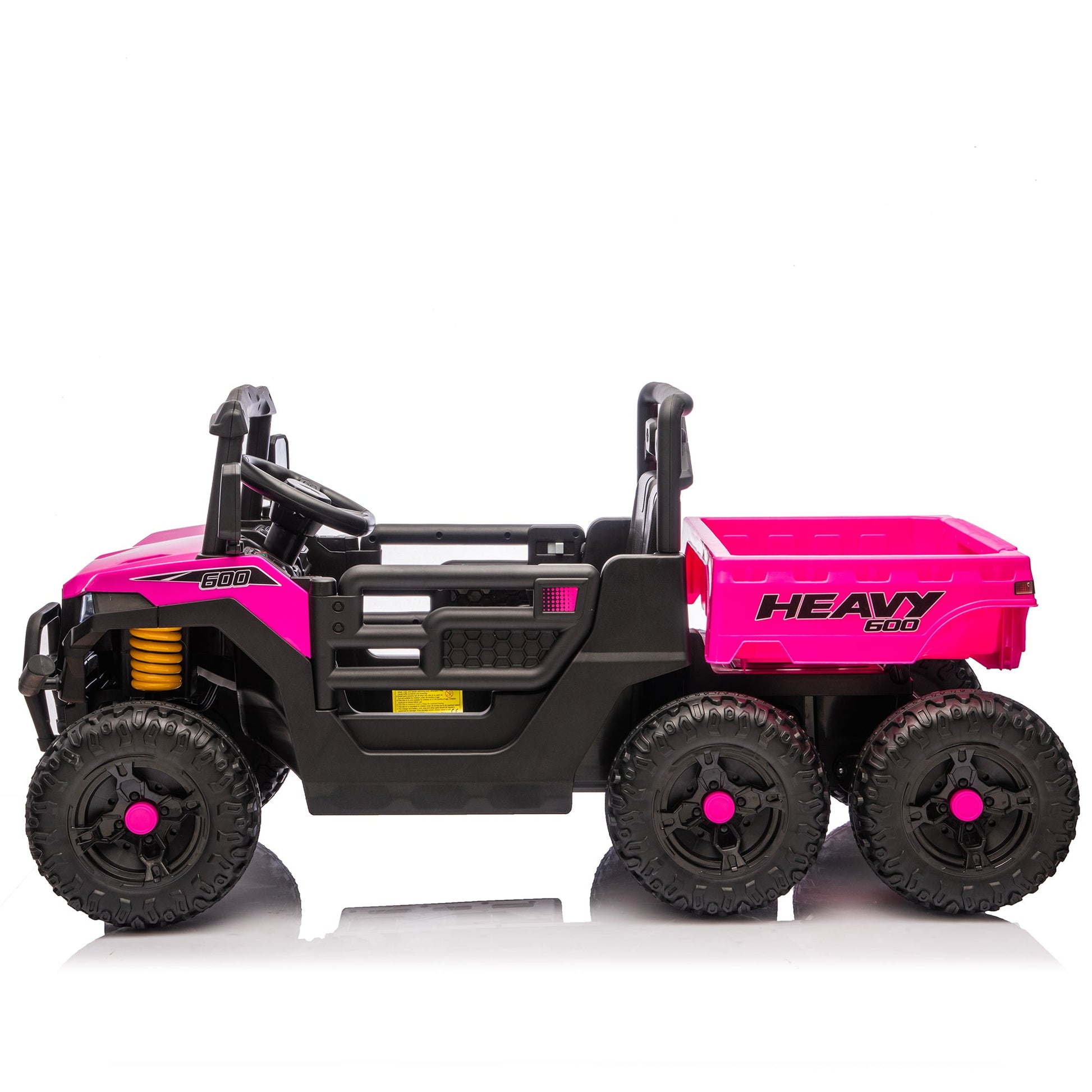 24V 440W Kids Ride On Six - wheel Electric Dump Truck W/ PC 2.4G, 4WD,Upgraded anti - collision bar,Six - wheel Suspension, Bluetooth &with Music and Storie,Speeds 1.86 - 3.41 MPH for Kids Aged 3 - 5 - 1st Choice Furniture Direct