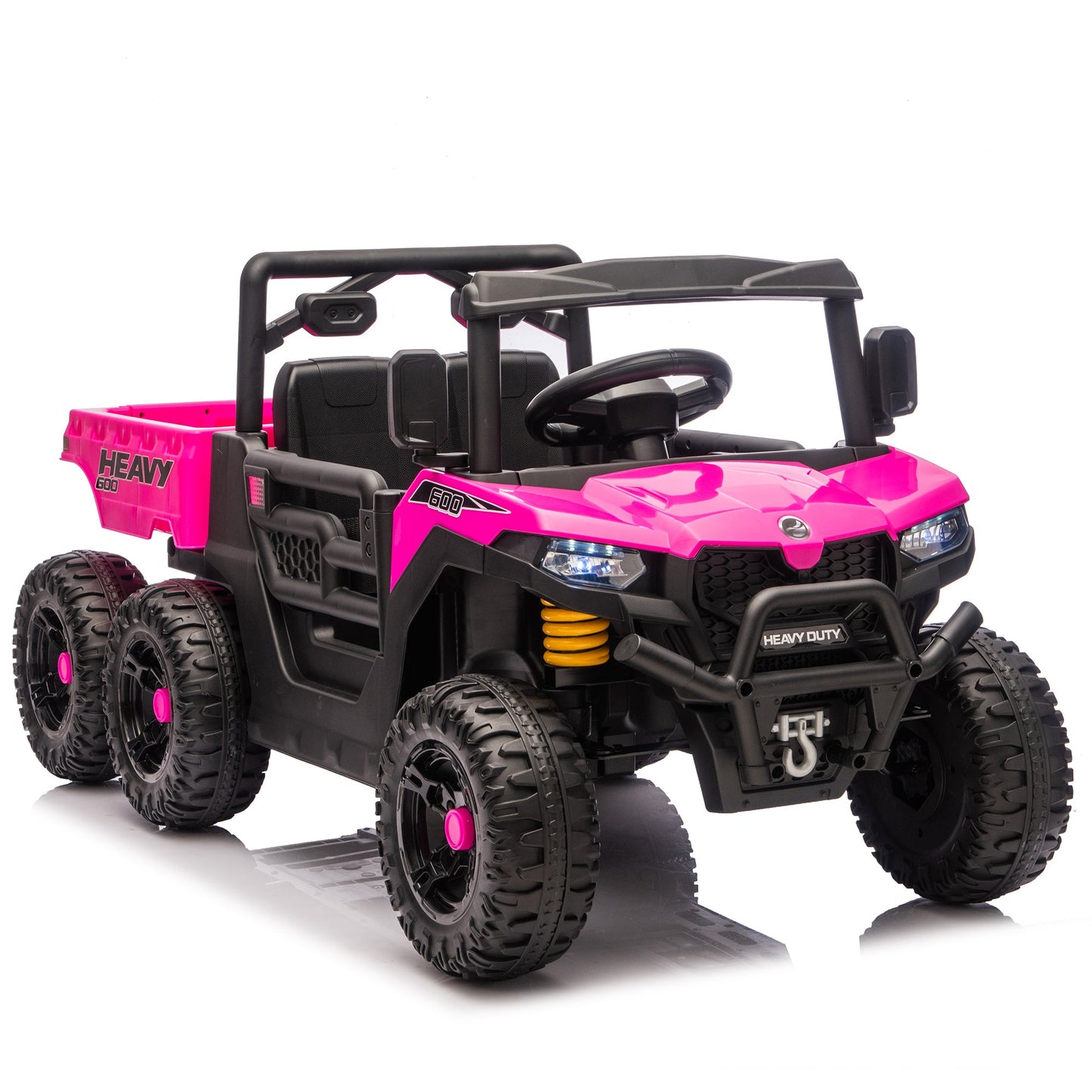 24V 440W Kids Ride On Six - wheel Electric Dump Truck W/ PC 2.4G, 4WD,Upgraded anti - collision bar,Six - wheel Suspension, Bluetooth &with Music and Storie,Speeds 1.86 - 3.41 MPH for Kids Aged 3 - 5 - 1st Choice Furniture Direct