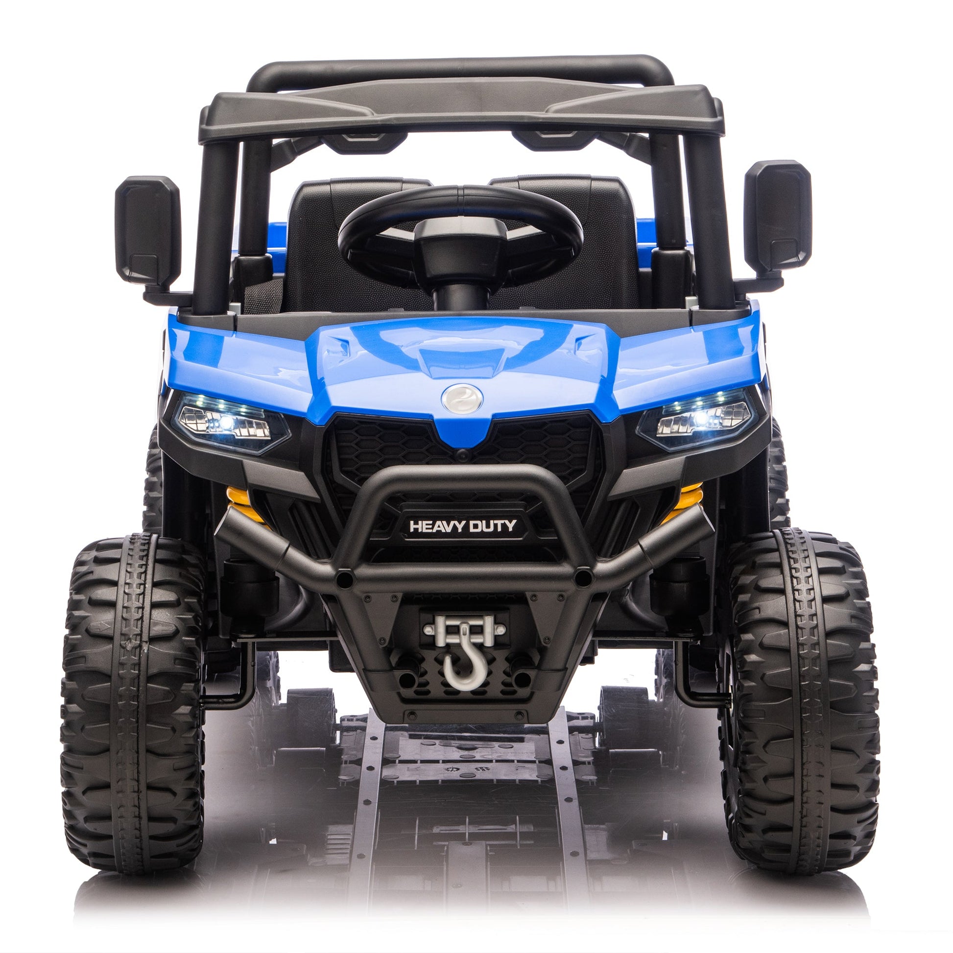 24V Kids Ride On Dump Truck with Remote Control, LED Lights & Electric Rear Bucket - 1st Choice Furniture Direct