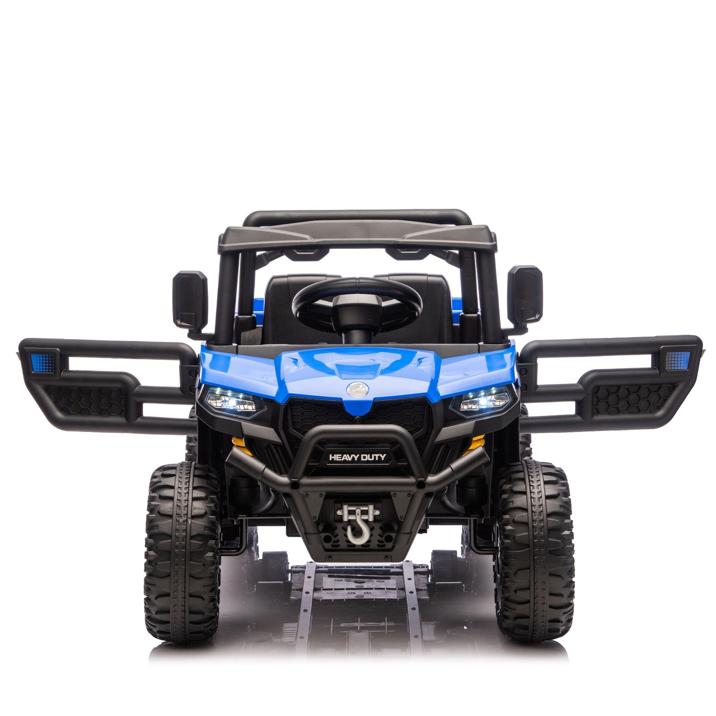 24V Kids Ride On Dump Truck with Remote Control, LED Lights & Electric Rear Bucket - 1st Choice Furniture Direct