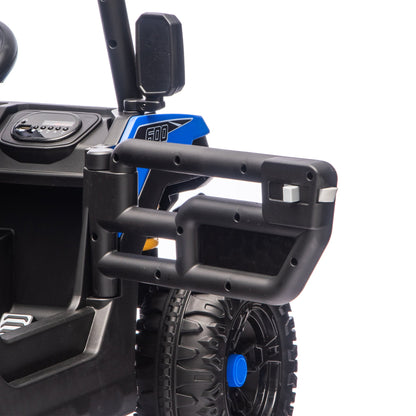 24V Kids Ride On Dump Truck with Remote Control, LED Lights & Electric Rear Bucket - 1st Choice Furniture Direct