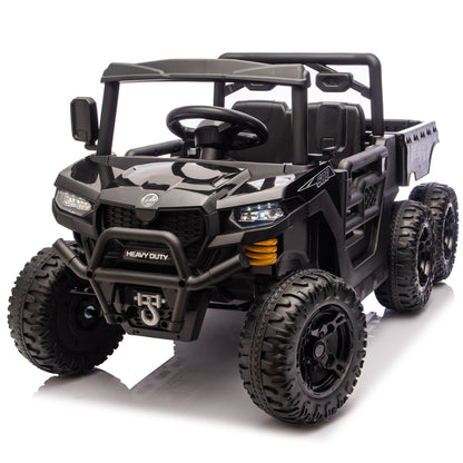 24V Kids Ride On Toy Car with Remote Control – Electric Off-Road Ride-On Truck - 1st Choice Furniture Direct